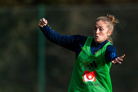 Filippa Angeldahl of the Swedish women’s national