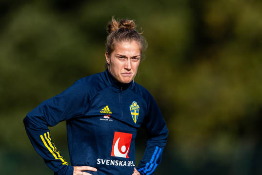 Filippa Angeldahl of the Swedish women’s national