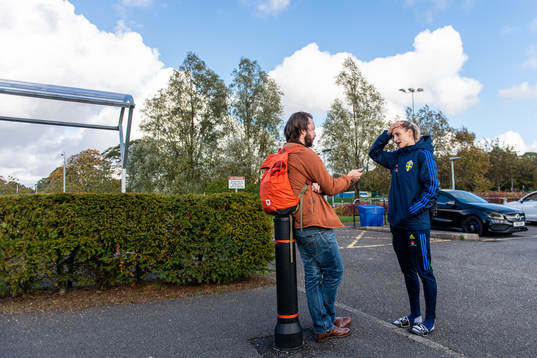 Nathalie Björn of the Swedish women’s national football