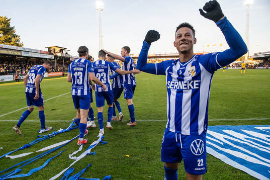 IFK Göteborgs Tobias Sana jublar
