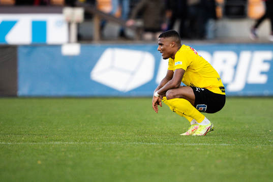 Mjällbys Amin Sarr deppar