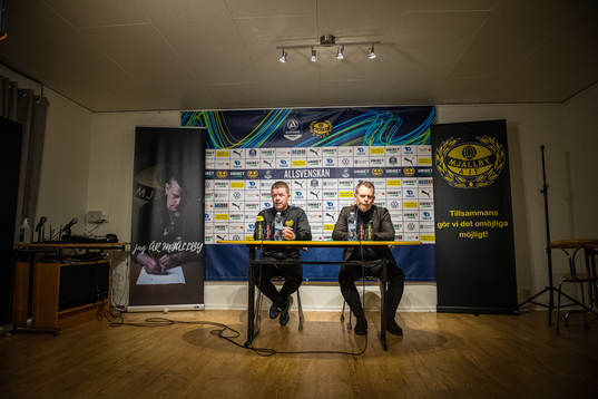 Mjällbys tränare Anders Torstensson och IFK Göteborgs
