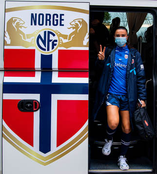 Ingrid Syrstad Engen of the Norwegian women's national