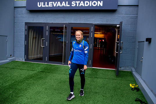 Julie Blakstad of the Norwegian women's national football