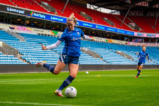 Elisabeth Terland of the Norwegian women's national