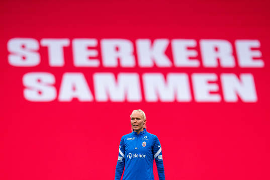 Maria Thorisdottir of the Norwegian women's national