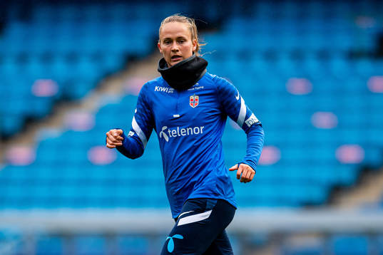 Caroline Graham Hansen of the Norwegian women's national