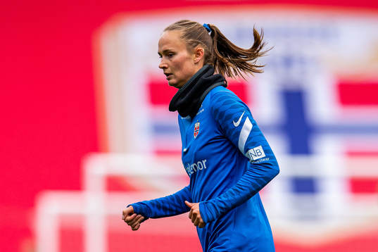 Caroline Graham Hansen of the Norwegian women's national