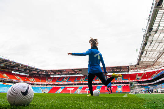Caroline Graham Hansen of the Norwegian women's national