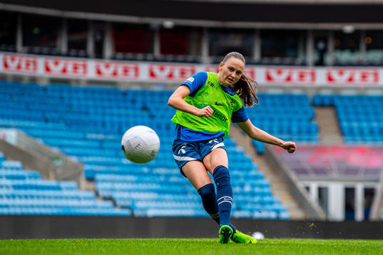 Vilde Hasund of the Norwegian women's national football team