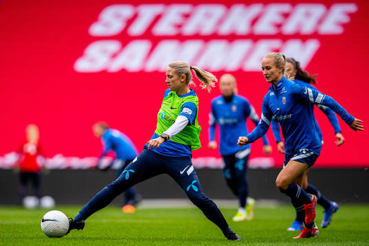Lisa Fjeldstad Naalsund and Maria Olsvik of the Norwegian