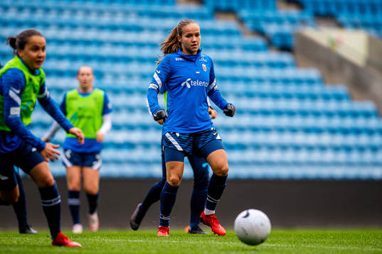 Guro Reiten of the Norwegian women's national football team