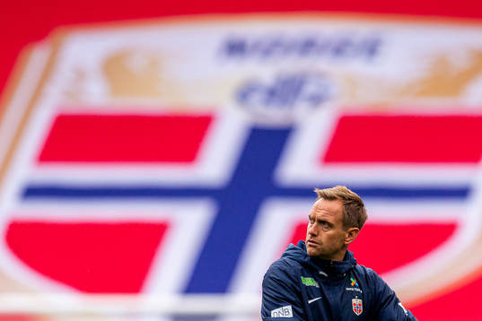 Martin Sjögren, head coach of the Norwegian women's