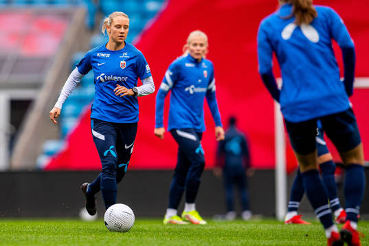 Lisa Fjeldstad Naalsund of the Norwegian women's national