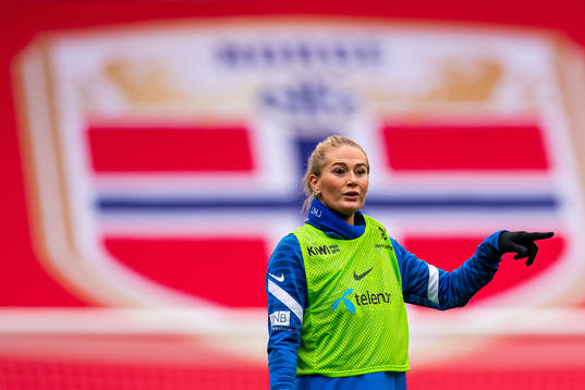 Lisa-Marie Karlseng Utland of the Norwegian women's