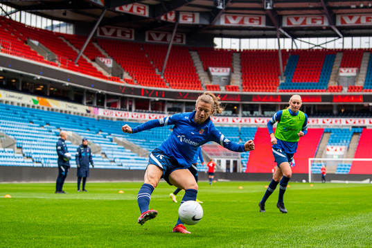 Synne Skinnes Hansen of the Norwegian women's national