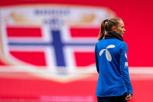 Caroline Graham Hansen of the Norwegian women's national
