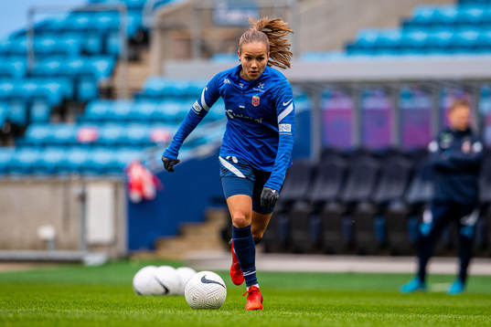 Guro Reiten of the Norwegian women's national football team