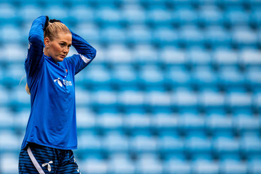 Lisa-Marie Karlseng Utland of the Norwegian women's