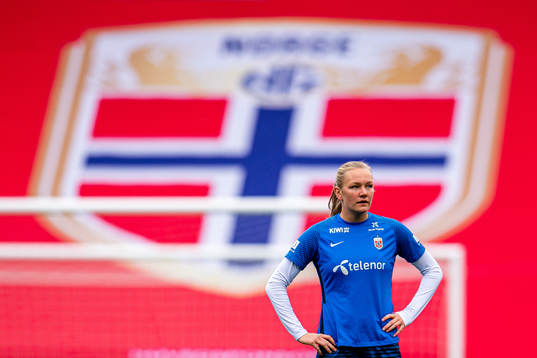 Frida Maanum of the Norwegian women's national football team
