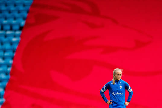 Amalie Vevle Eikeland of the Norwegian women's national
