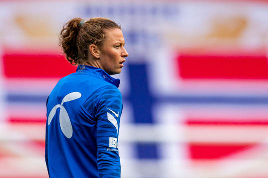 Synne Skinnes Hansen of the Norwegian women's national