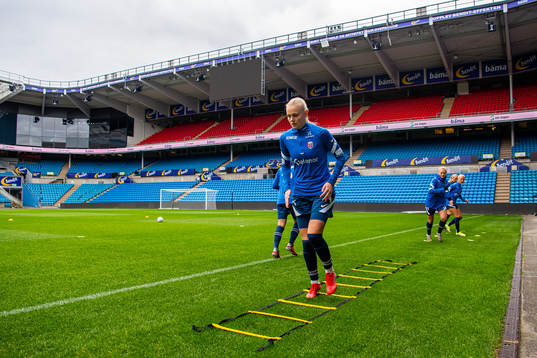 Karina Sævik of the Norwegian women's national football