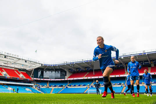 Synne Skinnes Hansen of the Norwegian women's national