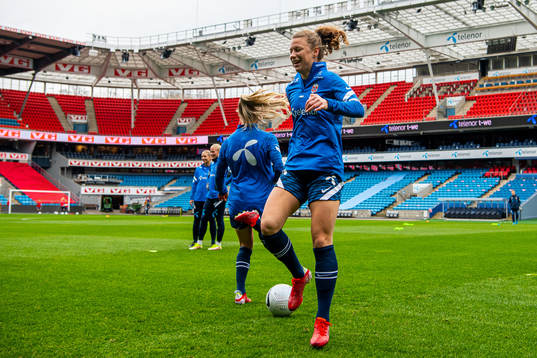 Synne Skinnes Hansen of the Norwegian women's national