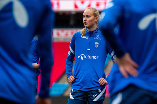 Emilie Bragstad of the Norwegian women's national football