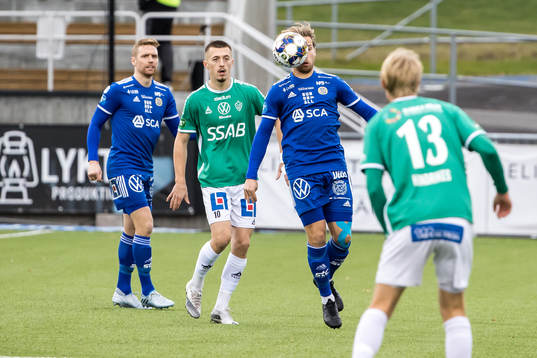 Sundsvalls Daniel Stensson och Brages Leonard Pllana