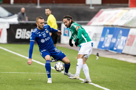 Sundsvalls Dennis Olsson och Brages Robbin Sellin