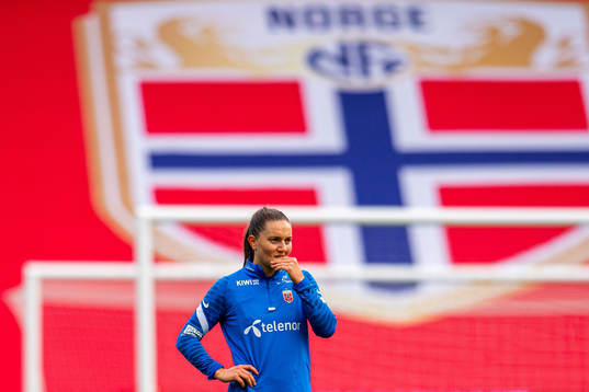Vilde Bøe Risa of the Norwegian women's national football