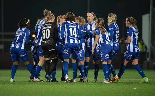 IFK Göteborgs lag taggar igång andra halvlek