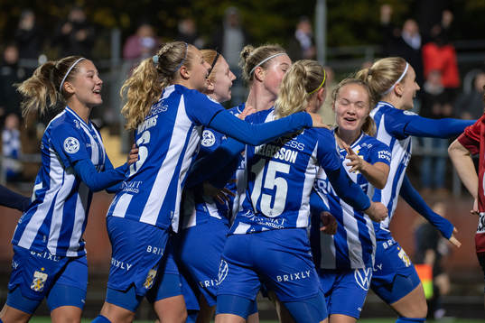 IFK Göteborgs spelare Novalie Jensen, Filippa Hopkins,