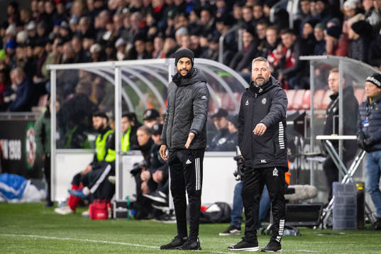 Örebros assisterande tränare Paul Olausson och tränare