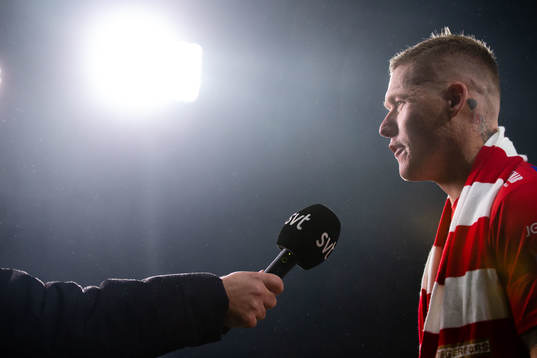 Degerfors Victor Edvardsen intervjua av SVT