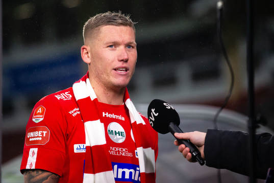 Degerfors Victor Edvardsen intervjua av SVT