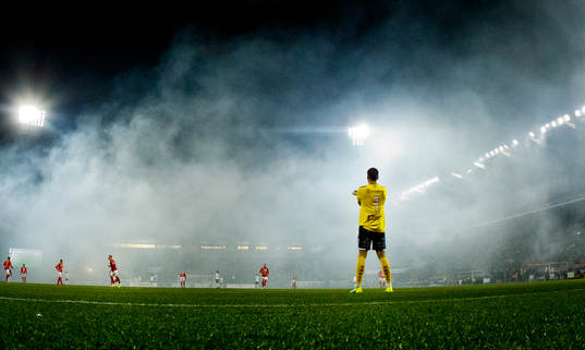 Degerfors målvakt Alfie Malik Whiteman