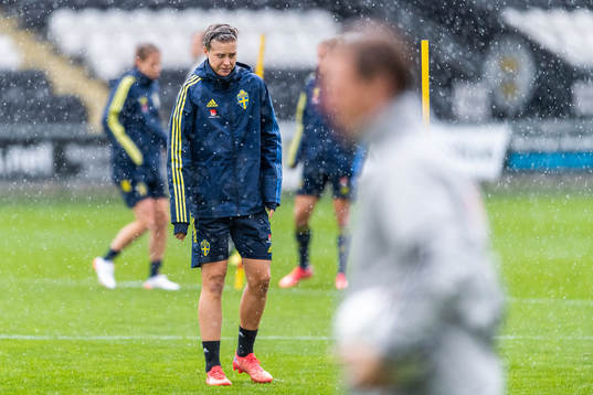 Lina Hurtig of the Swedish women's national football team