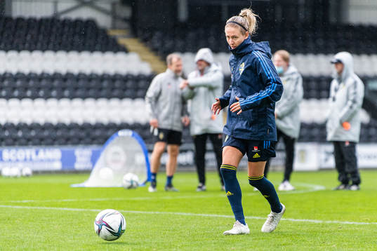 Emma Kullberg of the Swedish women's national football team