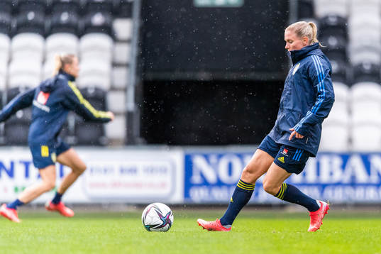 Jonna Andersson of the Swedish women's national football