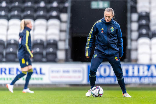 Magdalena Eriksson of the Swedish women's national football