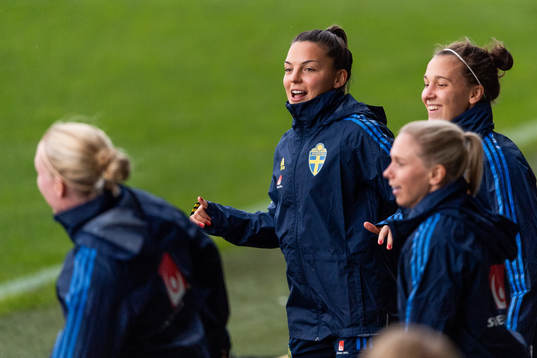 Johanna Rytting Kaneryd and Julia Zigiotti Olme of the