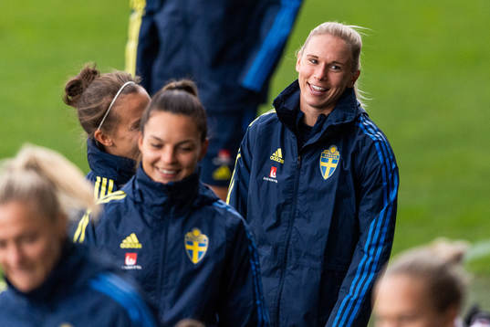 Jonna Andersson of the Swedish women's national football