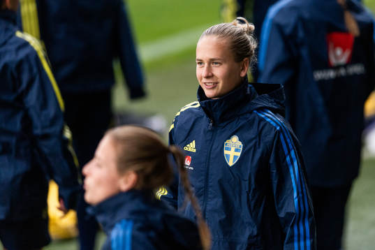 Filippa Curmark of the Swedish women's national football
