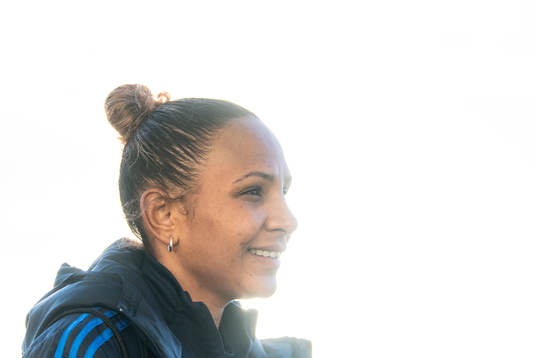Madelen Janogy of the Swedish women's national football