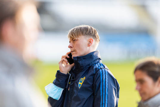 Nilla Fischer of the Swedish women's national football team
