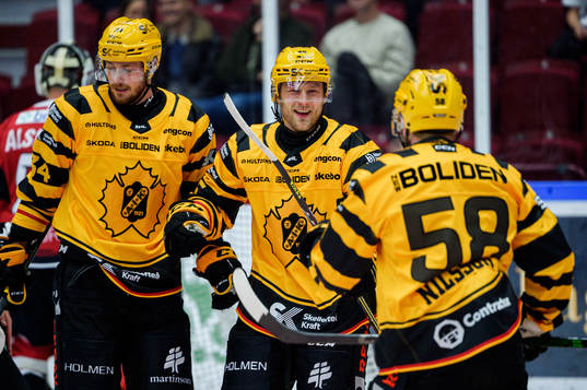 Skellefteås Oscar Möller jublar