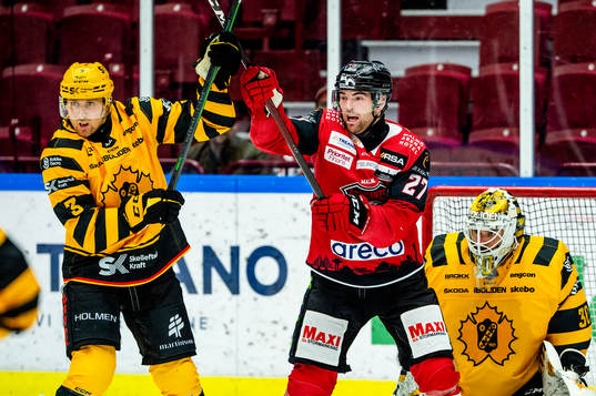 Malmö Redhawks Ponthus Westerholm mot Skellefteås Michael